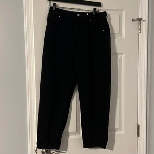 Berska Black Balloon Jeans